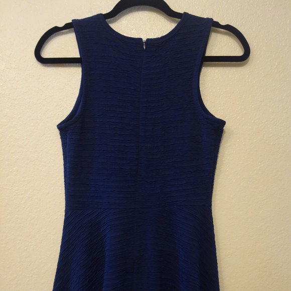 Charming Charlie : Lara Fit and Flare blue dress - Picture 3 of 8